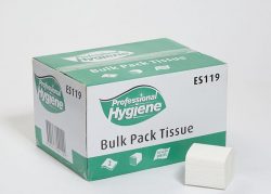 BULK PACK TOILET TISSUE 2 PLY