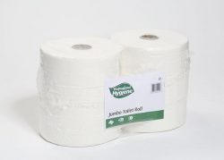 JUMBO TOILET ROLL 2 PLY – 300m x 9.5cm - Core Size 60mm